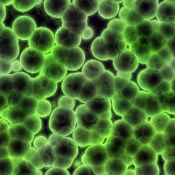 원활한 추상 녹색 세포입니다. 배경 또는 질감. — 스톡 사진