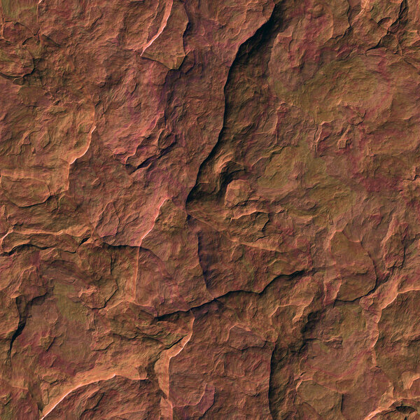 Seamless red stone surface. Red rock texture. Wallpaper or backg