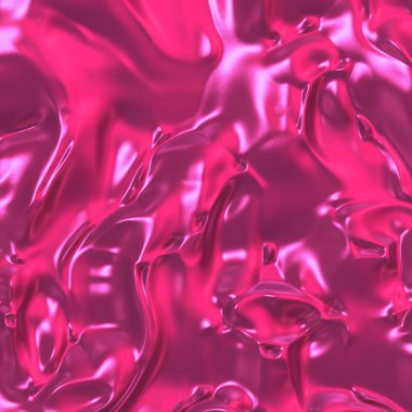 Krema sıvısı yüzeyi. Pembe metalik doku. Cazibe arka planı.