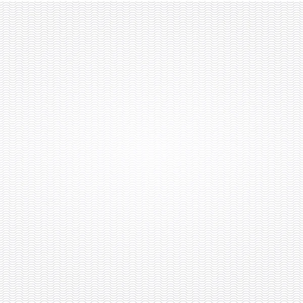 Seamless abstract white background with wavy lines. — Stockvector