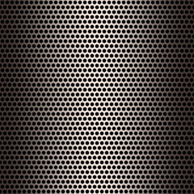 Abstract background of the metal mesh with reflections. clipart