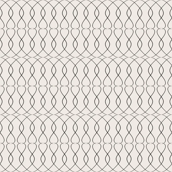 Patrón simple de líneas sin costuras. Fondo ondulado abstracto . — Vector de stock