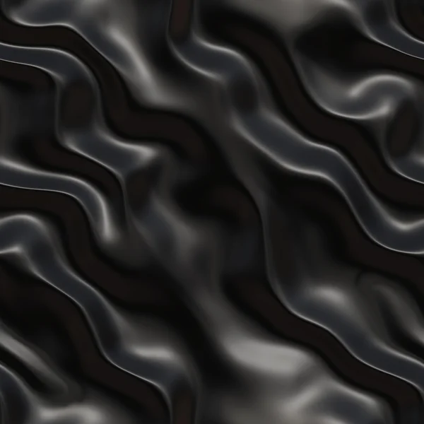 Texture of black silk. Seamless background. — Stock Photo, Image