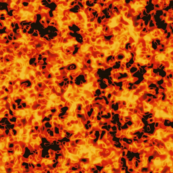 Seamless fire background. Flame pattern. — Stock Photo, Image