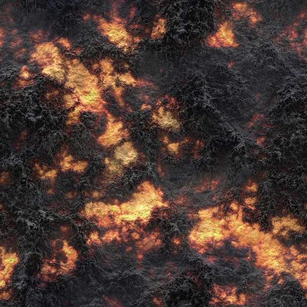 Struttura senza cuciture di lava e cenere. Sfondo o texture . — Foto Stock