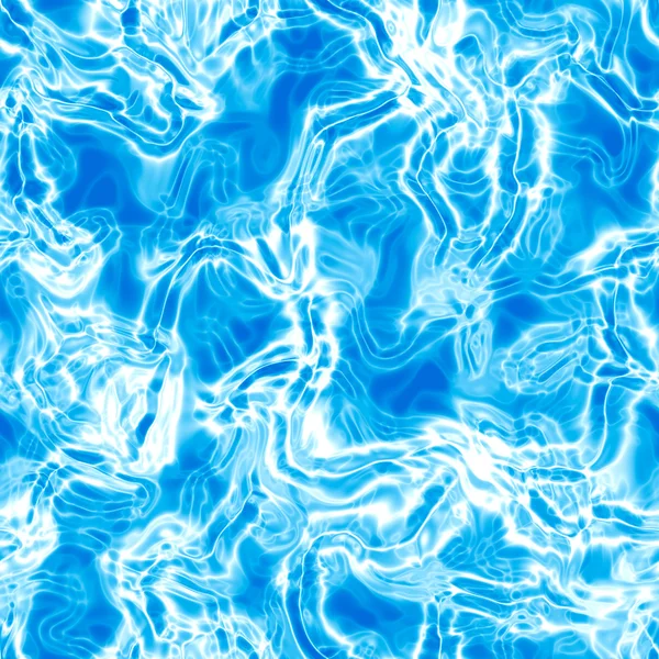 Безшовна синя текстура води . — стокове фото