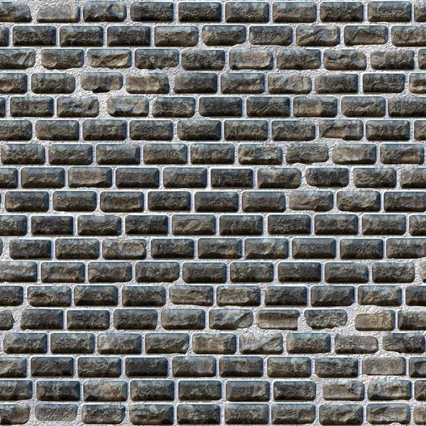 Seamless texture of dark brick. — Stock Photo, Image