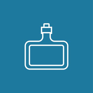 sert alkollü simgesi şişe