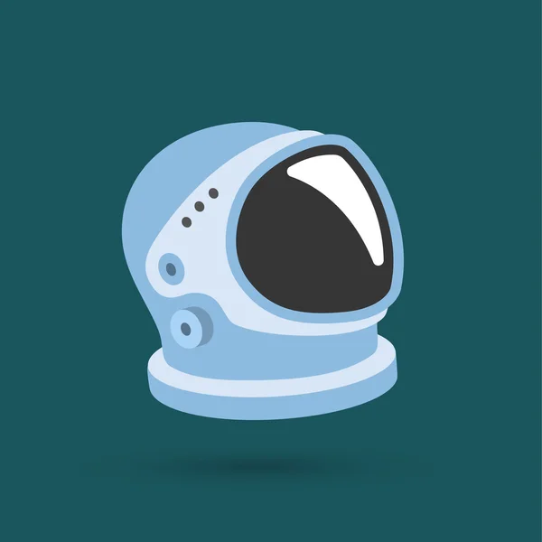 Astronot kask büyük cam ve yansıma ile