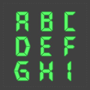 Hesap makinesi Dijital metin.