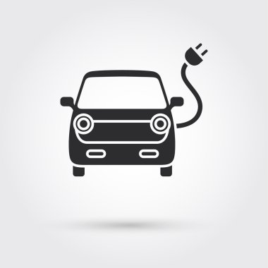 elektrikli araba simgesi