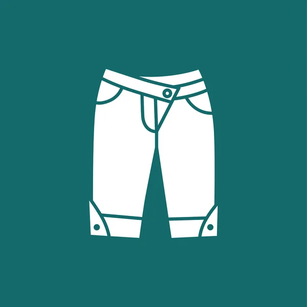 Daqui Shorts. — Vetor de Stock