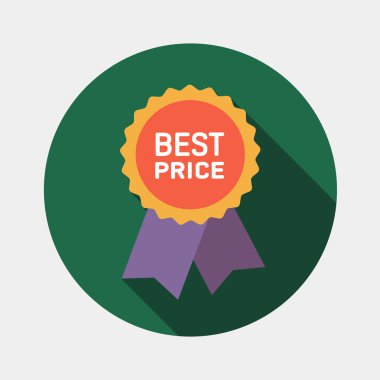 En iyi fiyat garantisi etiket simgesi.