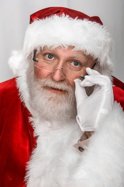 Kerstman portret — Stockfoto