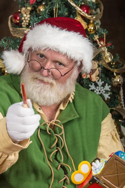 Santa Claus Stern — Stock Photo, Image