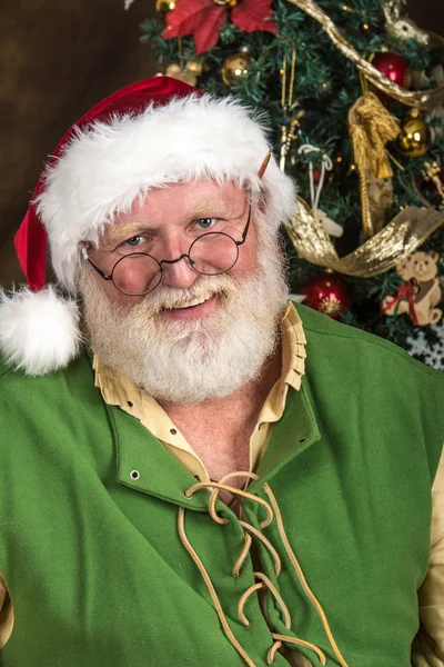 Santa claus portret — Stockfoto