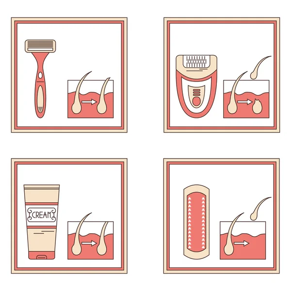 ᐈ Ingrown Hair Diagram Stock Pictures Royalty Free Ingrown Hair