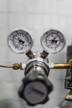 Gaz tüpü kontrolü için gaz tüpü vanası