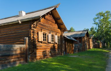 Sibirya geleneksel köy