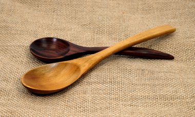 Çift Kişilik kaşık ahşap