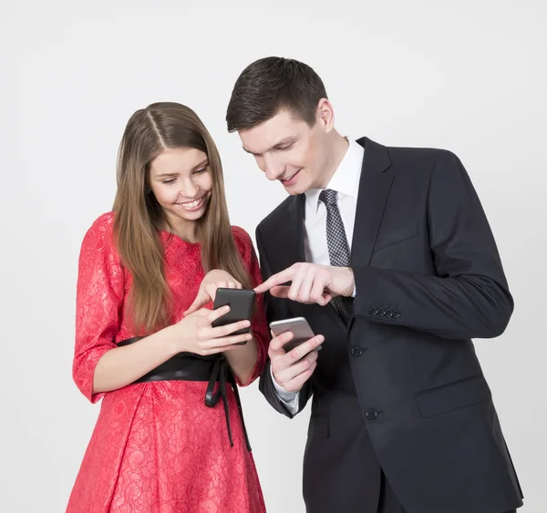 Brother and sister — Stock Photo, Image