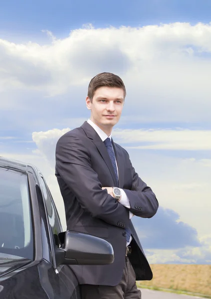 Handsome young businessman — Stock Photo, Image