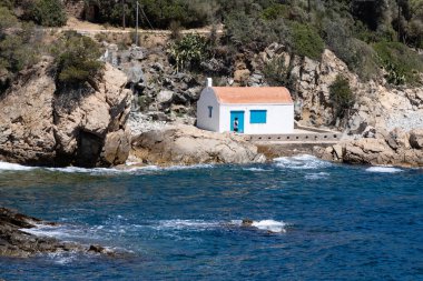 Pineda den gori, Palamos körfezi, Costa Brava, İspanya