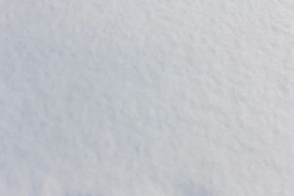 雪の白のテクスチャのクローズ アップ — ストック写真