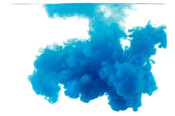 Renk damla su, fotoğrafı çekilen hareket içinde.