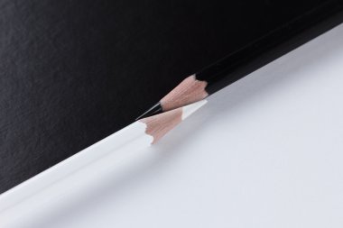 Ekip çalışması, ortaklık, siyah ve beyaz kalem ile uyum kavramı