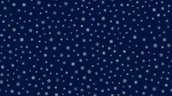 Bleu Sans Couture Noël Fond Neige Illustration Noël Vecteur Célébration — Image vectorielle