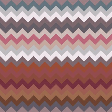 Sembol desenli zigzag geometrik soyut, dikdörtgen, sanat retro.