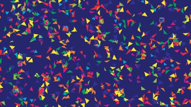 Çocuklar geometrik şekiller, kusursuz vektör desenleri. Üçgen arka plan. Kumaş, yüzey deseni dekoru için geometrik şekiller