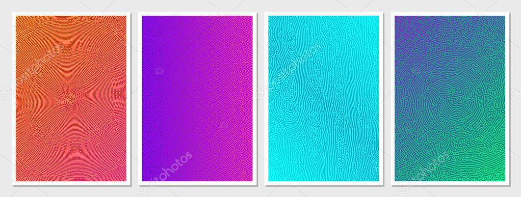 Vector abstract background bio diffusion turing pattern. reaction modern
