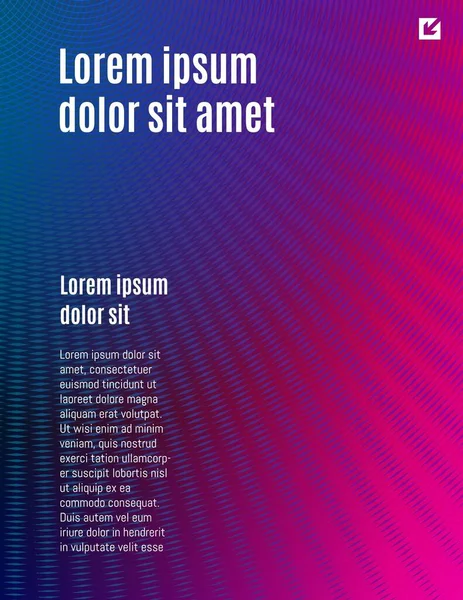 Patrón Diseño Ilustración Vector Fondo Línea Circular Cubierta Papel — Vector de stock