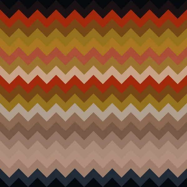 Chevron Patrón Fondo Zigzag Geométrico Abstracto Sin Costura Ilustración Retro — Foto de Stock