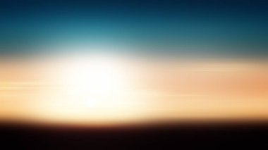 Günbatımı arkaplan illüstrasyon gradyanı soyut, güneş tasarımı.