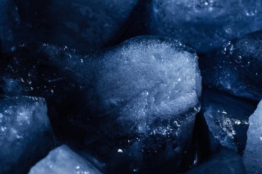 Buz dokusu arka plan soğuk makro, desenli patlama.