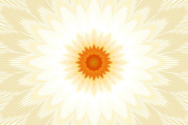 Çiçek desenli çiçek desenli kaleydoskop. stil mandala.