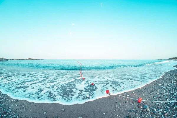 Ozeanwelle Mit Gischt Meersommer Tropenkraft — Stockfoto