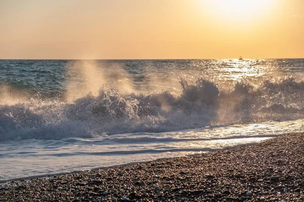 Die Dämmerung Dämmert Vor Sich Hin Surfurlaub — Stockfoto