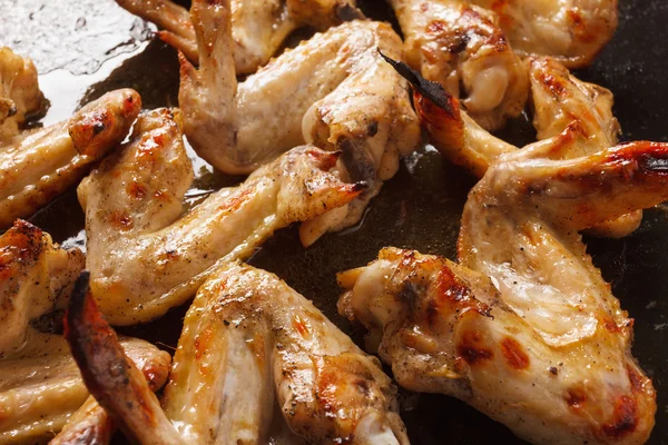 Preparation for the barbecue - chicken wings. Ready meal — Stock Photo, Image