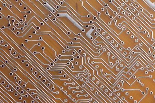 Circuit board close-up. — Stockfoto