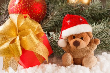 Noel oyuncaklar ile Dekorasyon, oyuncak ayı kavramı