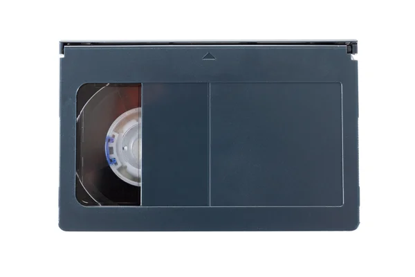 VHS-c video cartridges on white background — Stock Photo, Image