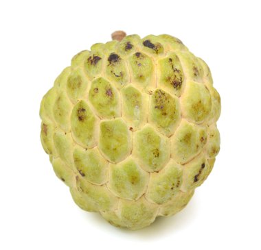 beyaz zemin üzerine şeker elma