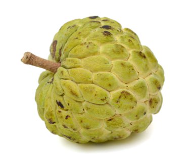 beyaz zemin üzerine şeker elma