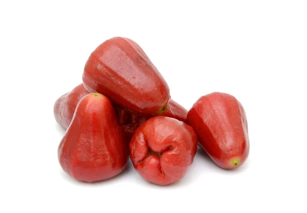 Malese Apple o Syzygium malaccense su sfondo bianco — Foto Stock