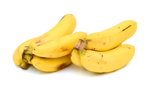 Bananer isolerad på vit bakgrund — Stockfoto