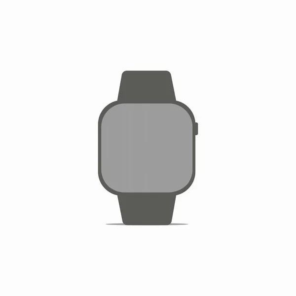 Ekran modelleme saati. Smartwatch simgesi - stok vektörü